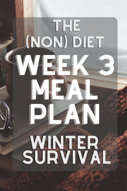 Week 3 Meal Plan